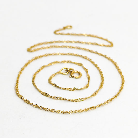 Collana in oro 18 kt